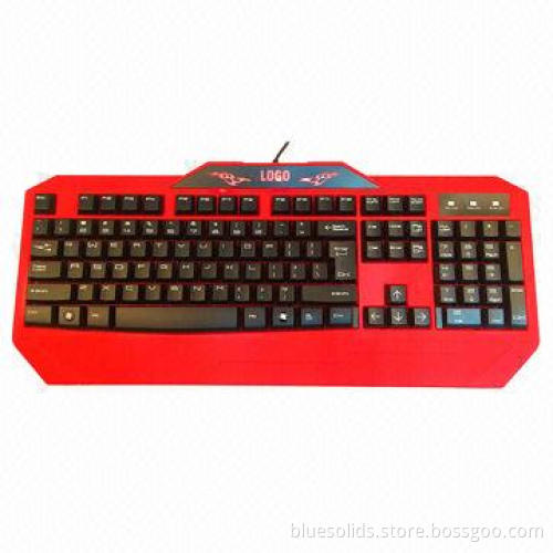 Luminous Ordinary Keyboard with Logo Light, Local Glow, Colorful